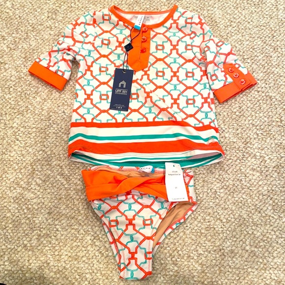 Girls Rashguard Set